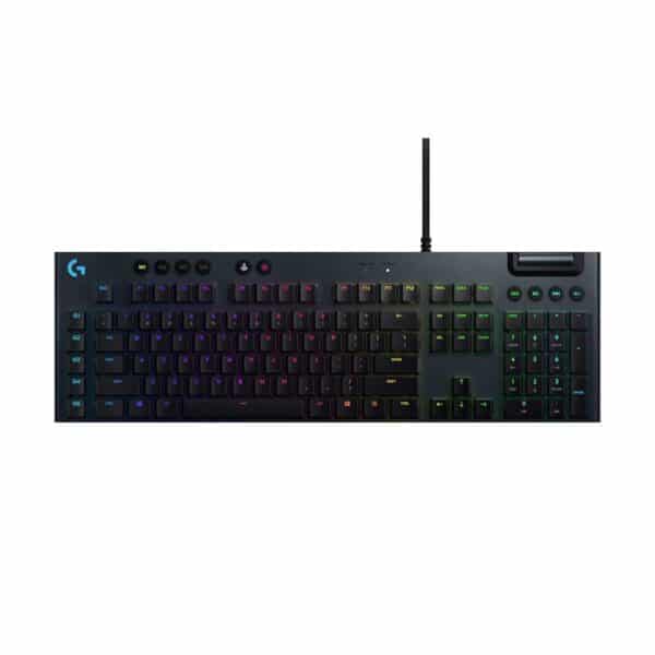 Logitech G815 LIGHTSYNC RGB Mechanical Gaming Keyboard  Low-Profile GL Tactile